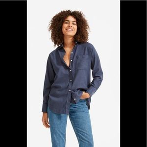 Everlane | The Lightweight Flannel Oversized Shirt